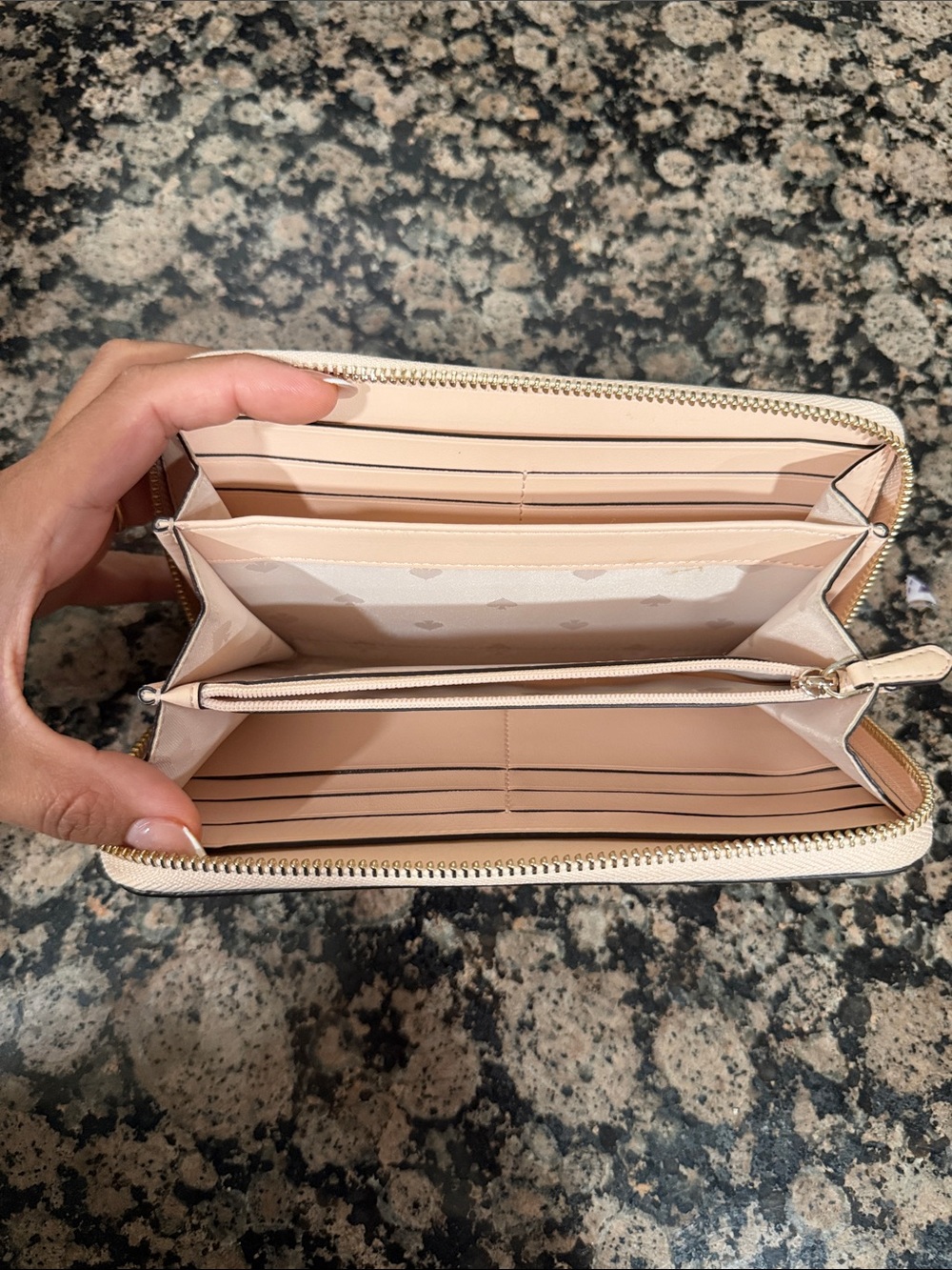 kate spade New York Pink Apple Zip Wallet - Picture 7 of 11